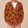 Halloween Witch Hats, Bats And Candy For Festive Autumn Celebrations And Parties All-over Print Knitted Cardigan - 6