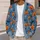 Jack O Lanterns And Bats For Festive Autumn Halloween Celebrations All-over Print Knitted Cardigan - 5