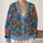 Jack O Lanterns And Bats For Festive Autumn Halloween Celebrations All-over Print Knitted Cardigan - 2