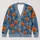 Jack O Lanterns And Bats For Festive Autumn Halloween Celebrations All-over Print Knitted Cardigan - 1
