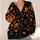 Black Cats, Pumpkins and Maple Leaves for Spooky Autumn Halloween Style All-over Print Knitted Cardigan - 4