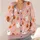 Playful Ghosts, Pumpkins And Autumn Blooms For Cozy Halloween Season Style For Women All-over Print Knitted Cardigan - 4