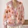 Playful Ghosts, Pumpkins And Autumn Blooms For Cozy Halloween Season Style For Women All-over Print Knitted Cardigan - 2