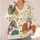 Playful Cats Tangled in Colorful Yarn for Cozy Autumn Crafting and Cat Lover Style All-over Print Knitted Cardigan - 4