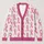 Pink Ribbon Breast Cancer Awareness Support For Survivors, Caregivers And Advocates All-over Print Knitted Cardigan - 1