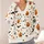 Halloween Pumpkins, Bats And Friendly Ghosts For Cozy Autumn Celebrations All-over Print Knitted Cardigan - 4