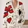 Red Lips And Diamond Pop Art For Playful Everyday Layering And Cozy Casual Style All-over Print Knitted Cardigan - 2