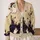 Haunted Village Ghosts and Pumpkins for Cozy Autumn Halloween Celebrations at Home All-over Print Knitted Cardigan - 2