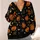 Halloween Pumpkins, Bats & Spiderwebs for Festive Autumn Celebrations and Parties All-over Print Knitted Cardigan - 4