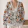Cute Halloween Bats, Ghosts and Pumpkins for Cozy Autumn Everyday Layering All-over Print Knitted Cardigan - 2