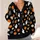 Playful Halloween Ghosts, Pumpkins And Autumn Leaves For Cozy October Seasonal Style All-over Print Knitted Cardigan - 4