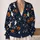 Playful Halloween Ghosts, Jack-o’-Lanterns and Bats for Cozy October Wear All-over Print Knitted Cardigan - 2