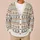Vintage Nordic Geometric Motifs for Cozy Autumn Winter Layering Women All-over Print Knitted Cardigan - 6