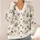 Watercolor Puppy And Potted Flower Motifs For Relaxed Everyday Outings For Women All-over Print Knitted Cardigan - 4