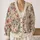 Vintage Wildflower Blooms For Relaxed Garden Days And Everyday Cottage Style Women All-over Print Knitted Cardigan - 2