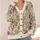Vintage Wildflower Blooms For Relaxed Garden Days And Everyday Cottage Style Women All-over Print Knitted Cardigan - 4