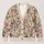Vintage Wildflower Blooms For Relaxed Garden Days And Everyday Cottage Style Women All-over Print Knitted Cardigan - 1