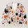 Halloween Witch Hats Pumpkins And Black Cats For Cozy Autumn Days And Festive Evenings All-over Print Knitted Cardigan - 1