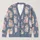Wide-Eyed Pastel Kittens for Cozy Autumn Days and Sweet Everyday Layering All-over Print Knitted Cardigan - 1