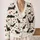 Black Bats And Crimson Hearts For Playful Halloween Nights And Everyday Layering All-over Print Knitted Cardigan - 2