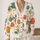 Playful Cats and Colorful Yarn for Cozy Autumn Crafting and Everyday Cat Lovers All-over Print Knitted Cardigan - 2