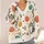 Playful Cats and Colorful Yarn for Cozy Autumn Crafting and Everyday Cat Lovers All-over Print Knitted Cardigan - 4