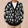 Playful White Skull Motifs for Cozy Autumn Days and Everyday Alternative Style All-over Print Knitted Cardigan - 6