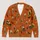 Potion Bottles, Bats and Crescent Moons for Cozy Halloween and Autumn Nights All-over Print Knitted Cardigan - 1
