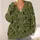 Witch Crow Pumpkin Halloween Motifs for Cozy Autumn Everyday Layering All-over Print Knitted Cardigan - 4