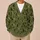 Witch Crow Pumpkin Halloween Motifs for Cozy Autumn Everyday Layering All-over Print Knitted Cardigan - 6