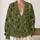 Witch Crow Pumpkin Halloween Motifs for Cozy Autumn Everyday Layering All-over Print Knitted Cardigan - 2