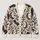 Gothic Bat And Crescent Moon Motifs For Halloween Season And Everyday Dark Style All-over Print Knitted Cardigan - 1