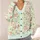 Pastel Kittens And Puppies For Cozy Everyday Layering, A Sweet Gift For Animal Lovers All-over Print Knitted Cardigan - 4