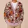 Skulls, Pumpkins And Crimson Roses For A Spooky Halloween Night All-over Print Knitted Cardigan - 6