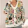 Cute Pet Faces and Floral Details for Playful Everyday Style for Animal Lovers All-over Print Knitted Cardigan - 4