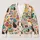 Cute Pet Faces and Floral Details for Playful Everyday Style for Animal Lovers All-over Print Knitted Cardigan - 1