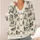 Vintage Mallard Ducks and Water Ripples for Autumn Countryside Outings All-over Print Knitted Cardigan - 4