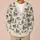 Vintage Mallard Ducks and Water Ripples for Autumn Countryside Outings All-over Print Knitted Cardigan - 6