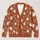 Friendly Ghosts, Cobwebs and Candlelight for Cozy Autumn Halloween Style All-over Print Knitted Cardigan - 1