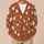 Friendly Ghosts, Cobwebs and Candlelight for Cozy Autumn Halloween Style All-over Print Knitted Cardigan - 6