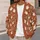 Friendly Ghosts, Cobwebs and Candlelight for Cozy Autumn Halloween Style All-over Print Knitted Cardigan - 5