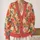 Coral Wildflower Floral for Cozy Autumn Layering and Everyday Wear All-over Print Knitted Cardigan - 2