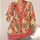 Coral Wildflower Floral for Cozy Autumn Layering and Everyday Wear All-over Print Knitted Cardigan - 4