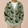 Cute Bat And Holly Holiday Motifs for Cozy Autumn Winter Layering All-over Print Knitted Cardigan - 6