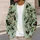 Cute Bat And Holly Holiday Motifs for Cozy Autumn Winter Layering All-over Print Knitted Cardigan - 5