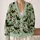 Cute Bat And Holly Holiday Motifs for Cozy Autumn Winter Layering All-over Print Knitted Cardigan - 2