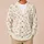 Blush Bow Kitten Hearts And Paw Prints For Cozy Autumn Days And Sweet Cat Lovers All-over Print Knitted Cardigan - 6