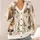 Calico Cats With Blush Roses for Cozy Everyday Layering and Cat Lover Style All-over Print Knitted Cardigan - 4