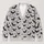 Black Bat And Star Motifs For Spooky Season Everyday Layering All-over Print Knitted Cardigan - 1