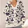 Purple Witch Hats, Bats and Stars for Halloween Nights and Spooky Season All-over Print Knitted Cardigan - 4